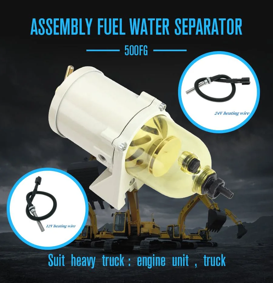 Fuel Water Separator 500fg with 2010pm Filter Element